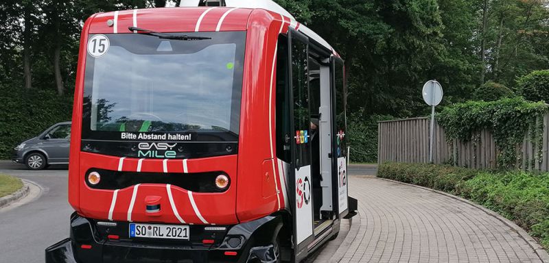 Busshuttle "Sofia"| Bildrechte: Interlink GmbH